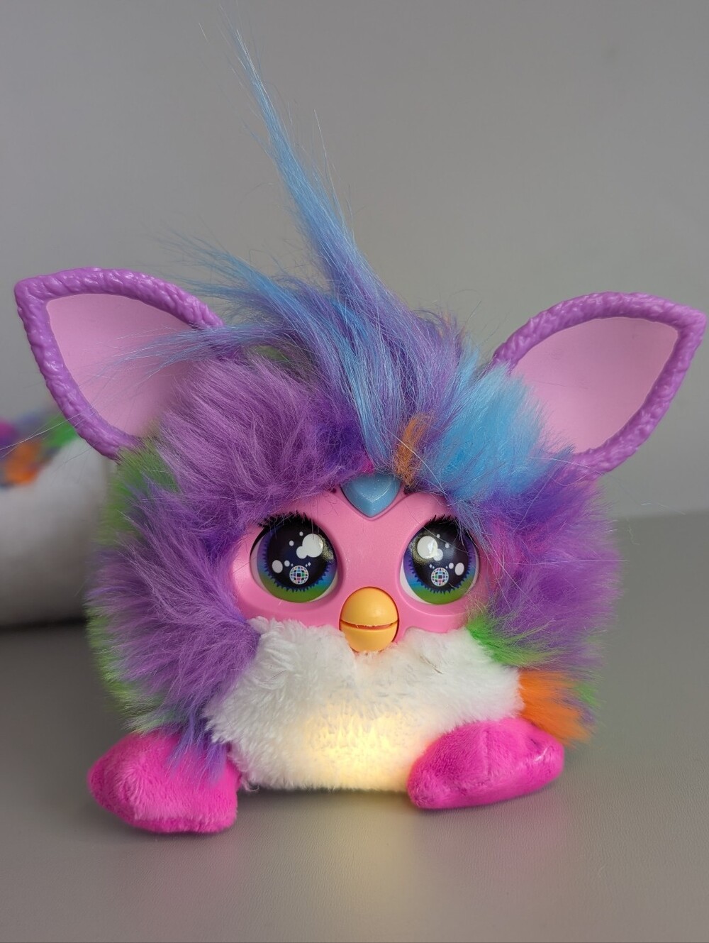 Long Furby DJ Interactive Plush Toy, Lights & Sounds, 32" - Picture 4 of 15